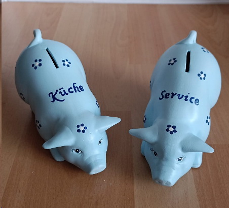 Spardosen und Sparschweine mit Name oder Wunschtext