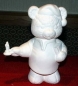 Preview: Teddy-Papa mit Kerze – 21,5 cm hoch – Schrühware