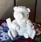 Preview: Sportteddy – Eishockey – ca. 8 cm hoch – Schrühware
