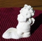Preview: Button Buddies – Bilderhalter Engel - 10 cm hoch – Schrühware