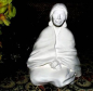 Preview: Indianerin – sitzend – Wise Old Indian Woman - 15 cm hoch - Schrühware