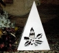 Preview: Gießform – neu – Pyramide – 12 x 12 x 18 cm – sehr schön für Windlichter