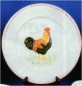 Preview: Teller mit Huhn-Motiv – 25 cm Durchmesser – Schrühware