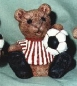 Preview: CARINA–Gießform – neu – sitzender Fußball-Teddy