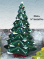 Preview: MAYCO-Gießform - neu – Faceted Tree Set – Tannenbaum mit Basis – 35 cm hoch – 22.9 cm Ø – Basis 3,8 cm hoch – USA