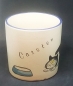 Preview: Keramik-Tasse - Becher mit Wunschtext – Motiv: 1 x Fat Cat und 3 x Acc.