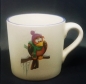 Preview: Keramik-Tasse  - Becher mit Wunschname – Motiv: Chilly Bird A