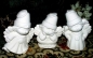Preview: DONAS-Gießform - neu – Crackpot-Engel im 3er-Set – bis 11,4 cm hoch - USA