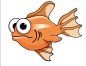 Preview: Keramik-Tasse - Becher mit Wunschtext – Motiv: 2 x Goldfisch