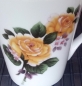 Preview: Keramik-Tasse - Becher mit Wunschname – Motiv: 1 x gelbe Rosen