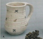 Preview: Pottery Mug – Becher – Tasse – 11 cm hoch – Schrühware