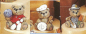 Preview: Sportteddy – Bowling – ca. 8 cm hoch – Schrühware