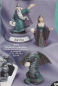 Preview: Mystik-Miniaturen im 3er-Set – bis 10 cm hoch – Zauberer – Drache – Zauberin – Schrühware