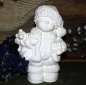 Preview: Button Buddies - Weihnachtsjunge - 28 cm hoch – Schrühware