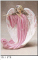 Preview: Engel - Bilderhalter - 20 cm hoch - Schrühware