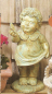 Preview: Gartenmädchen mit Schmetterling - 48 cm hoch - Schrühware