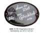 Preview: Töpfer-Türschild – Reliefbild – Fliegenpilze – 18,5 x 12,5 cm - modern – aufwändige Handarbeit
