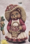 Preview: Girl Valentine Bear – 25 cm hoch – Schrühware