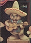 Preview: Mexican Boy Bear – Mexico-Teddy – 18 cm hoch – Schrühware