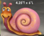 Preview: ClayMagic-Gießform - neu – Schnecke – Goo Snail - 10,8 cm hoch – 15,2 cm lang - USA