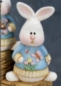 Preview: ClayMagic-Gießform - neu – Hase mit Tulpen – 18 x 12 cm – USA