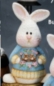 Preview: ClayMagic-Gießform - neu – Hase mit Vögeln – 18 x 12 cm – USA