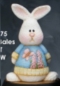 Preview: ClayMagic-Gießform - neu – Hase mit Gladiolen – 18 x 12 cm – USA