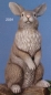 Preview: SCIOTO-Gießform - neu – großer stehender Hase – 35 cm hoch - USA