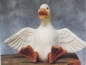 Preview: SCIOTO-Gießform - neu – Gans mit geöffneten Flügeln - 32,5 cm breit – USA