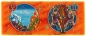 Preview: Decal – Sternzeichen Zwilling – Wrap für Tasse / Becher – 20 x 8 cm – DISC