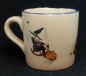 Preview: Keramik-Tasse  - Becher mit Wunschname – Motiv: 2 x Hexe + 1 x Halloween-