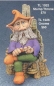 Preview: Whistler Gnome on Stump Throne – Gnom im Baumsessel – ohne Pflanzöffnung – Sessel 32 cm hoch –Gnom 30,5 cm hoch – Schrühware