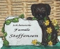 Preview: SCIOTO-Gießform - neu – Welcome-Schild – Hund – Welpe – 20 cm breit - USA