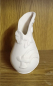 Preview: Designervase mit Blumen-Motiv – 19,5 cm – Schrühware – Restbestand – Sonderangebot
