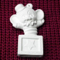 Preview: ALBERTAS–Gießform – neu – Maus in der Box – Ornament – Hänger – 9,2 cm – Design auf Vorder-​ und Rückseite