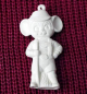 Preview: ALBERTAS–Gießform – neu – Tiroler Mausjunge – Ornament – Hänger – 9,2 cm – Design auf Vorder-​ und Rückseite