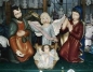Preview: ATLANTIC-Krippe - groß - Heilige Familie – 45, 42 und 25 cm – Schrühware