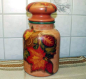 Preview: Apothekerdose - extra groß - 25 cm hoch – Schrühware – Sonderangebot
