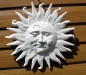 Preview: Sonne-Mond für die Wand – 42 cm Ø - Schrühware