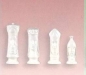 Preview: DUNCAN–Gießformen-Satz – neu – Schachfiguren – 9-teilig – 8,9 – 10,5 cm hoch