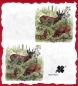 Preview: 10 Bögen je 17 x 37,5 cm - VLOEI-Dekormotiv 04 - Rehe