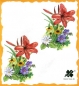 Preview: 7 Bögen je 17 x 37,5 cm - VLOEI-Dekormotiv 49 - Sommerblumen
