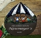 Preview: Töpfer-Türschild – Teddy-Familie – 1 Kind – 19 x 20 cm – sehr aufwändige Handarbeit – DISC