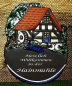 Preview: Töpfer-Türschild – Haus mit Wassermühle – 18 x 23 cm – Reliefbild – sehr aufwändige Handarbeit – DISC