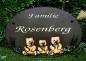 Preview: Töpfer-Türschild – drei Bärchen – Teddyfamilie – 19,5 x 13 cm – Reliefbild – schöne aufwändige Handarbeit