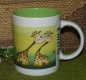 Preview: Decal – Giraffen - Rundum-Motiv für Becher – 7 x 20 cm