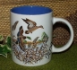 Preview: Keramik-Tasse - Becher mit Wunschname – Motiv: 1 x Stockenten – 80 mm