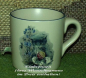 Preview: Keramik-Tasse  - Becher mit Wunschname – Motiv: 1 x Katze – 75 mm