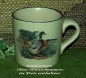 Preview: Keramik-Tasse - Becher mit Wunschtext – Motiv: 1 x Entenfamilie