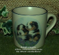 Preview: Keramik-Tasse  - Becher mit Wunschname – Motiv: 1 x Hunde – Welpen – DISC
